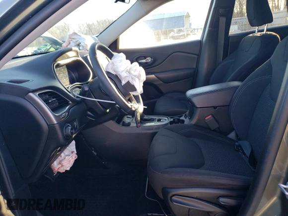2019 Jeep Cherokee Latitude with VIN 1C4PJMCX0KD113213, listed as a Copart auction lot 49228805 with 49,085 mi miles and Salvage title. Bid and sale history available at DreamBid. Image 7.