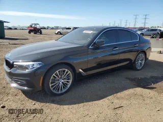 2018 BMW 5 Series 530i xDrive with VIN WBAJA7C56JWA73745, listed as a Copart auction lot 59009355 with Not provided miles and Salvage title. Bid and sale history available at DreamBid. Image 1.