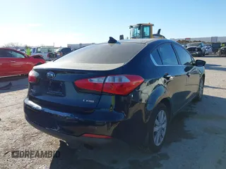 2014 Kia Forte EX with VIN KNAFX4A86E5162224, listed as a IAAI auction lot 41803293 with 145,074 mi miles. Bid and sale history available at carsss.com. Image 4.