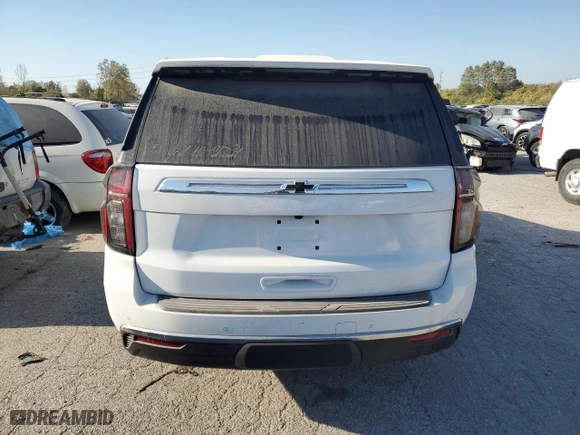 2023 Chevrolet Tahoe Commercial with VIN 1GNSKLED2PR508242, listed as a Copart auction lot 68033994 with 0 mi miles and Salvage Title. Bid and sale history available at carsss.com. Image 6.