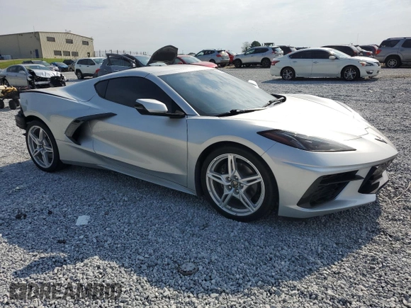 2020 Chevrolet Corvette 1LT with VIN 1G1Y62D49L5107588, listed as a Copart auction lot 62345964 with 30,666 mi miles and Salvage Title. Bid and sale history available at carsss.com. Image 4.