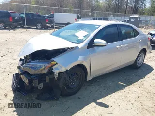 2019 Toyota Corolla L with VIN 2T1BURHEXKC163703, listed as a IAAI auction lot 41870512 with 131,153 mi miles. Bid and sale history available at carsss.com. Image 2.
