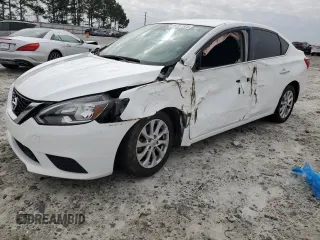 2019 Nissan Sentra SV with VIN 3N1AB7AP7KY280966, listed as a Copart auction lot 44767325 with 89,300 mi miles and Salvage Title. Bid and sale history available at carsss.com. Image 1.