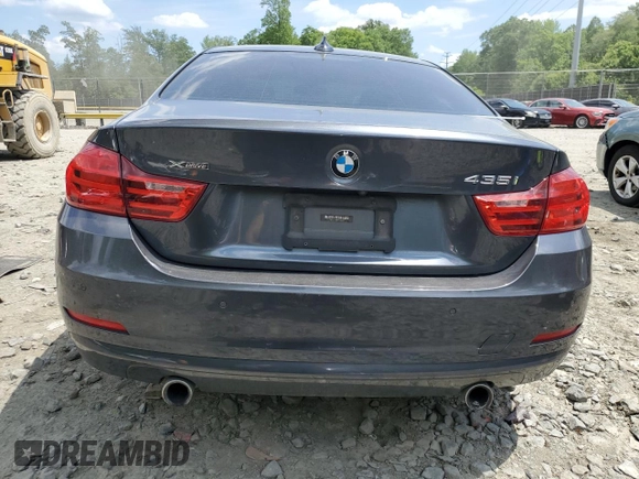2015 BMW 4 Series 435i xDrive z VIN WBA3R5C56FK372962, wystawiony jako Copart lot #56378055 z przebiegiem 146 065 mil mil oraz Szkoda całkowita • Salvage title. Historia ofert i sprzedaży dostępna na DreamBid. Obrazek 6.