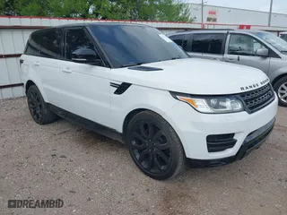 2016 Land Rover Range Rover Sport V6 SE with VIN SALWG2VF6GA558091, listed as a IAAI auction lot 41933246 with 82,633 mi miles. Bid and sale history available at carsss.com. Image 1.