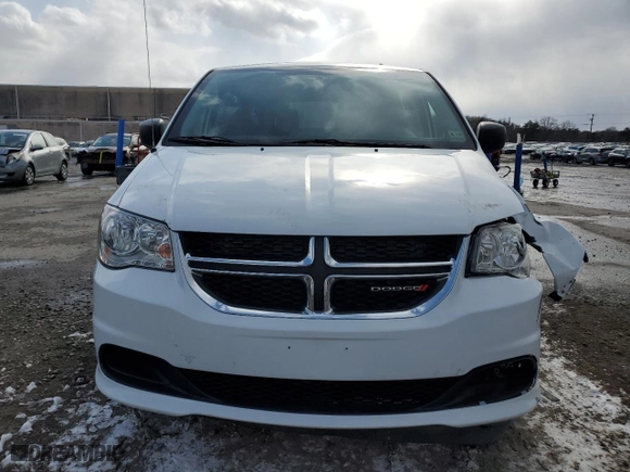 2018 Dodge Grand Caravan SE with VIN 2C4RDGBG0JR138255, listed as a Copart auction lot 45346165 with 99,859 mi miles and Salvage Title. Bid and sale history available at carsss.com. Image 5.