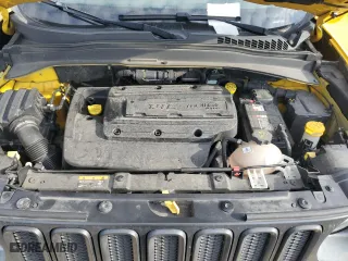 2017 Jeep Renegade Altitude with VIN ZACCJABH9HPF11117, listed as a Copart auction lot 77579434 with 108,347 mi miles and Salvage Title. Bid and sale history available at carsss.com. Image 12.