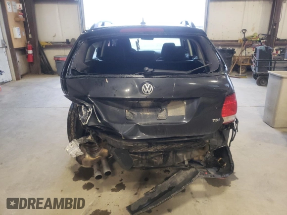 2014 Volkswagen Jetta SportWagen TDI w/Sunroof with VIN 3VWML7AJ3EM610419, listed as a Copart auction lot 70169283 with 170,656 mi miles and Salvage Title. Bid and sale history available at carsss.com. Image 6.