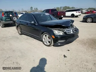 2011 Mercedes-Benz C-Class C 300 Sport with VIN WDDGF5EBXBR136015, listed as a Copart auction lot 45478485 with 163,997 mi miles and Salvage Title. Bid and sale history available at carsss.com. Image 13.