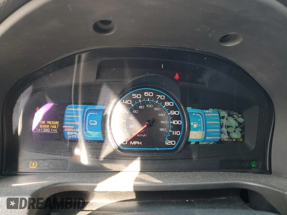 2011 Ford Fusion Hybrid with VIN 3FADP0L32BR255759, listed as a Copart auction lot 56836125 with 141,386 mi miles and Salvage title. Bid and sale history available at DreamBid. Image 9.