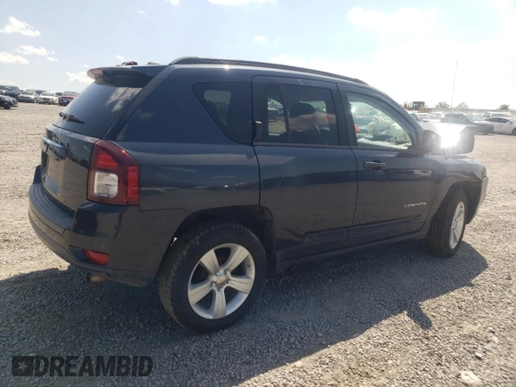 2016 Jeep Compass Sport with VIN 1C4NJCBA8GD524588, listed as a Copart auction lot 53858485 with 137,396 mi miles and Non repairable. Bid and sale history available at DreamBid. Image 3.
