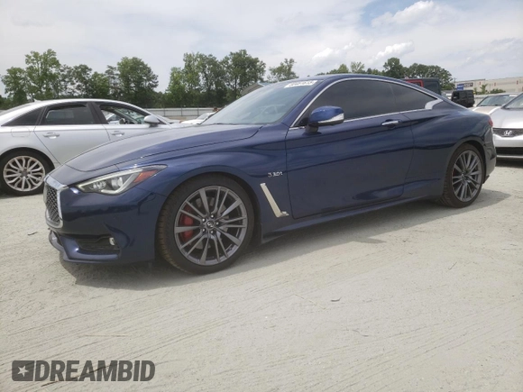 2017 Infiniti Q60 Red Sport 400 с VIN JN1FV7EK1HM611404, выставлен на аукционе Copart как лот 60481615 с пробегом 51 607 миль миль и Списание • Salvage title. История ставок и продаж доступна на DreamBid. Изображение 1.