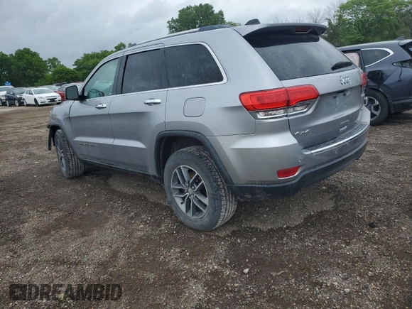 2018 Jeep Grand Cherokee Limited with VIN 1C4RJFBG8JC241175, listed as a Copart auction lot 59093925 with 116,758 mi miles and Salvage title. Bid and sale history available at DreamBid. Image 2.