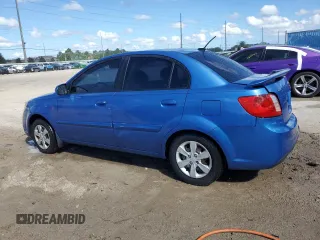 2010 Kia Rio LX with VIN KNADH4A33A6632951, listed as a Copart auction lot 72629144 with 168,289 mi miles and Salvage Title. Bid and sale history available at DreamBid. Image 2.