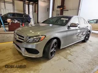 2015 Mercedes-Benz C 300 Luxury with VIN 55SWF4KBXFU007870, listed as a Copart auction lot 63792555 with 188,328 mi miles and Clean title. Bid and sale history available at DreamBid. Image 1.