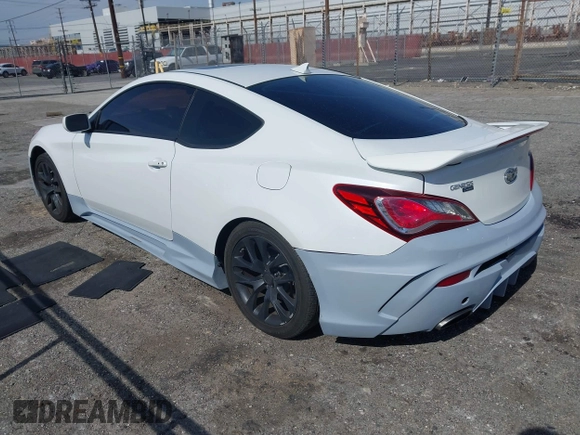 2013 Hyundai Genesis Coupe R-Spec with VIN KMHHT6KD2DU106506, listed as a IAAI auction lot 41611021 with 126,926 mi miles and . Bid and sale history available at DreamBid. Image 3.