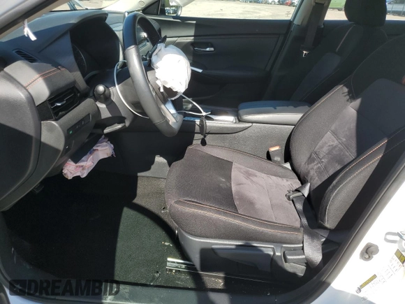 2023 Nissan Sentra SR with VIN 3N1AB8DV1PY325133, listed as a Copart auction lot 52385105 with 28,310 mi miles and Salvage Title. Bid and sale history available at DreamBid. Image 7.