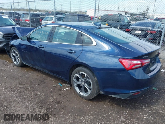 2022 Chevrolet Malibu LT with VIN 1G1ZD5ST3NF117648, listed as a IAAI auction lot 41899179 with 53,065 mi miles and . Bid and sale history available at DreamBid. Image 3.