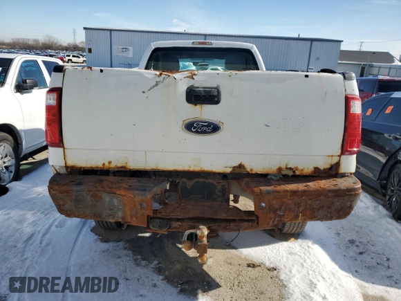 2012 Ford F-350 XL with VIN 1FTRF3B68CEC11009, listed as a Copart auction lot 45028485 with 77,350 mi miles and Clean Title. Bid and sale history available at DreamBid. Image 6.