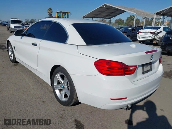 2014 BMW 4 Series 428i with VIN WBA3V7C54EP770552, listed as a IAAI auction lot 41297640 with 114,763 mi miles and . Bid and sale history available at DreamBid. Image 3.