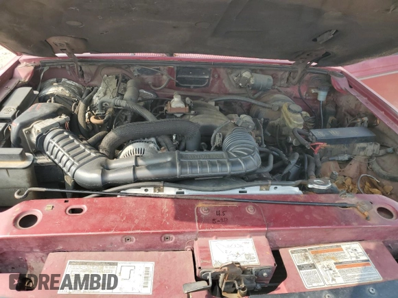 1994 Ford Ranger Splash with VIN 1FTCR14U9RPC00790, listed as a Copart auction lot 59012235 with 279,652 mi miles and Salvage title. Bid and sale history available at DreamBid. Image 11.