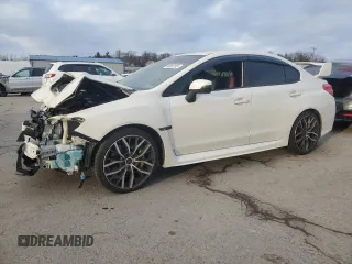 2019 Subaru WRX STI with VIN JF1VA2R64K9822438, listed as a Copart auction lot 88850195 with 58,218 mi miles and Salvage Title. Bid and sale history available at carsss.com. Image 1.
