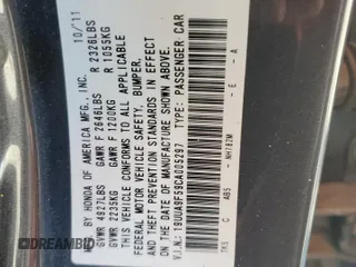 2012 Acura TL Tech Auto with VIN 19UUA9F59CA005297, listed as a Copart auction lot 50651545 with 156,195 mi miles and Salvage Title. Bid and sale history available at carsss.com. Image 15.