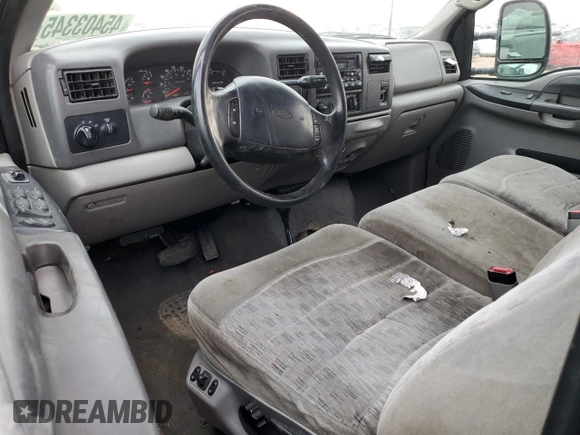 2000 Ford Super Duty F-250 XL with VIN 1FTNW21F6YEC98099, listed as a Copart auction lot 45403345 with 121,425 mi miles and Salvage Title. Bid and sale history available at carsss.com. Image 8.