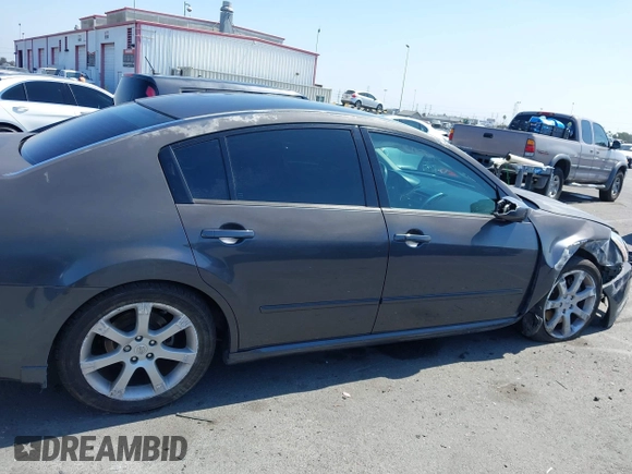2008 Nissan Maxima SE with VIN 1N4BA41EX8C821520, listed as a IAAI auction lot 42395712 with 99,785 mi miles and . Bid and sale history available at DreamBid. Image 14.