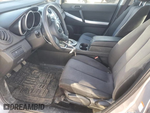 2008 Mazda CX-7 Sport with VIN JM3ER293680189082, listed as a Copart auction lot 52092345 with 129,388 mi miles and Salvage Title. Bid and sale history available at carsss.com. Image 7.