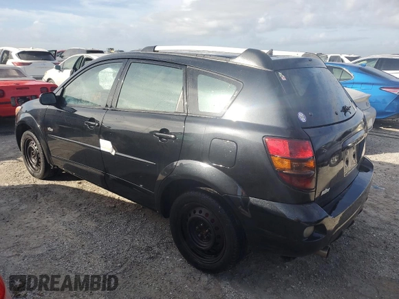 2007 Pontiac Vibe with VIN 5Y2SL65867Z400183, listed as a Copart auction lot 76746374 with 216,180 mi miles and Non Repairable. Bid and sale history available at DreamBid. Image 2.