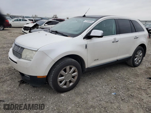 2009 Lincoln MKX with VIN 2LMDU68C79BJ12359, listed as a Copart auction lot 81906694 with 215,549 mi miles and Salvage Title. Bid and sale history available at DreamBid. Image 1.