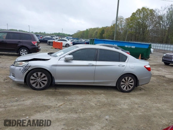 2013 Honda Accord Sdn EX-L with VIN 1HGCR2F86DA114954, listed as a IAAI auction lot 41919216 with 212,819 mi miles. Bid and sale history available at carsss.com. Image 14.