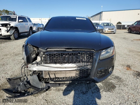 2008 Audi S5 with VIN WAURV78T08A035687, listed as a Copart auction lot 81919364 with 132,296 mi miles and Salvage Title. Bid and sale history available at carsss.com. Image 5.
