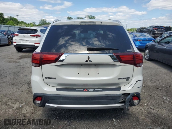 2018 Mitsubishi Outlander ES with VIN JA4AZ3A37JZ010939, listed as a Copart auction lot 57163395 with 67,787 mi miles and Salvage title. Bid and sale history available at DreamBid. Image 6.