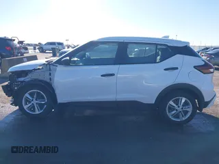 2023 Nissan Kicks S with VIN 3N1CP5BV5PL571076, listed as a IAAI auction lot 41177115 with 25,595 mi miles. Bid and sale history available at carsss.com. Image 15.