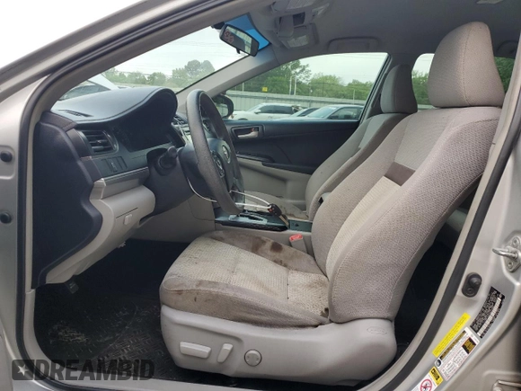 2012 Toyota Camry L with VIN 4T1BF1FK4CU124092, listed as a Copart auction lot 53513325 with 220,063 mi miles and Salvage Title. Bid and sale history available at DreamBid. Image 7.