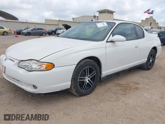2004 Chevrolet Monte Carlo LS with VIN 2G1WW12E749428112, listed as a IAAI auction lot 42080440 with 136,463 mi miles. Bid and sale history available at carsss.com. Image 2.