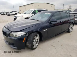 2014 BMW 5 Series 535i z VIN WBA5B1C50ED482902, wystawiony jako Copart lot #54872075 z przebiegiem 99 910 mil mil oraz Szkoda całkowita • Salvage title. Historia ofert i sprzedaży dostępna na DreamBid. Obrazek 1.