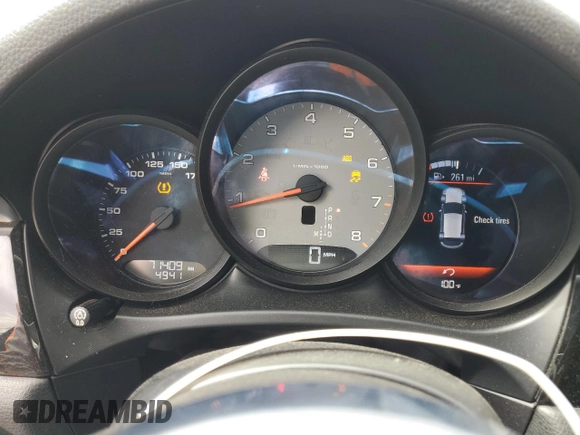 2016 Porsche Macan S with VIN WP1AB2A53GLB57856, listed as a Copart auction lot 56534895 with 71,409 mi miles and Salvage title. Bid and sale history available at DreamBid. Image 9.