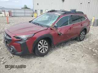 2024 Subaru Outback Premium с VIN 4S4BTAFC6R3170796, выставлен на аукционе Copart как лот 57801415 с пробегом 22 106 миль миль и Списание • Salvage title. История ставок и продаж доступна на DreamBid. Изображение 1.