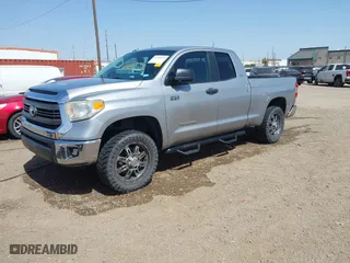 2014 Toyota Tundra 4WD Truck SR with VIN 5TFUW5F12EX379093, listed as a IAAI auction lot 41730439 with 133,409 mi miles. Bid and sale history available at carsss.com. Image 17.