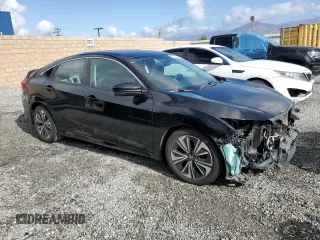2016 Honda Civic Sedan EX-T with VIN 2HGFC1F33GH654300, listed as a Copart auction lot 51595945 with 150,574 mi miles and Salvage Title. Bid and sale history available at carsss.com. Image 4.