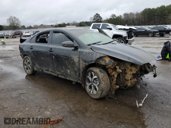 2020 Kia Forte LXS with VIN 3KPF24AD3LE155747, listed as a Copart auction lot 87739865 with 92,107 mi miles and Salvage Title. Bid and sale history available at carsss.com. Image 4.