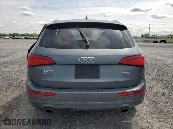 2014 Audi Q5 Premium Plus with VIN WA1VFCFP6EA011509, listed as a Copart auction lot 61139315 with 234,700 mi miles and Salvage title. Bid and sale history available at DreamBid. Image 6.