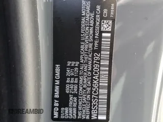 2019 BMW M4 CS with VIN WBS3S7C56KAC09792, listed as a Copart auction lot 76513383 with 55,538 mi miles. Bid and sale history available at carsss.com. Image 13.