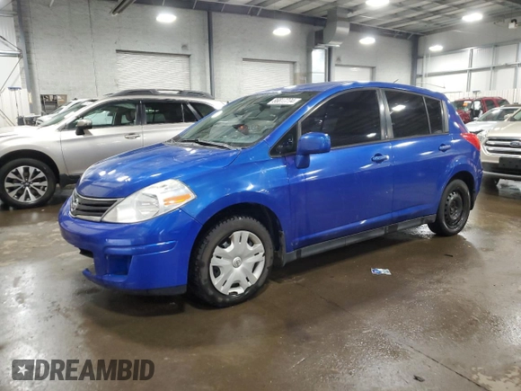 2010 Nissan Versa 1.8 SL with VIN 3N1BC1CP8AL396457, listed as a Copart auction lot 86810794 with 144,859 mi miles and Salvage Title. Bid and sale history available at carsss.com. Image 1.