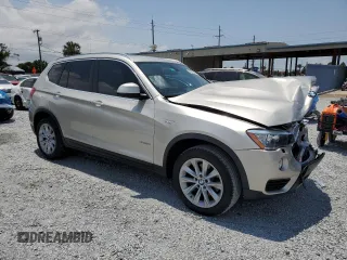 2017 BMW X3 sDrive28i with VIN 5UXWZ7C30H0V92699, listed as a Copart auction lot 56203265 with 101,328 mi miles and Salvage Title. Bid and sale history available at DreamBid. Image 4.