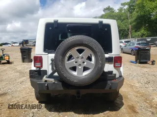 2017 Jeep Wrangler Unlimited Sahara with VIN 1C4HJWEG8HL580262, listed as a Copart auction lot 60118455 with 63,075 mi miles and Salvage title. Bid and sale history available at DreamBid. Image 6.