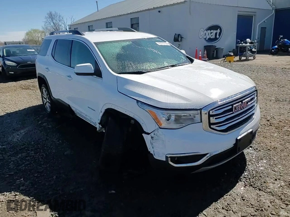 2017 GMC Acadia SLE with VIN 1GKKNLLS4HZ273785, listed as a Copart auction lot 49035755 with 105,318 mi miles and Salvage Title. Bid and sale history available at carsss.com. Image 15.